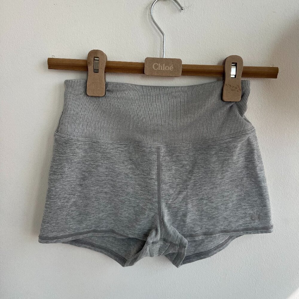 ALO Yoga Heather Grey Shorts